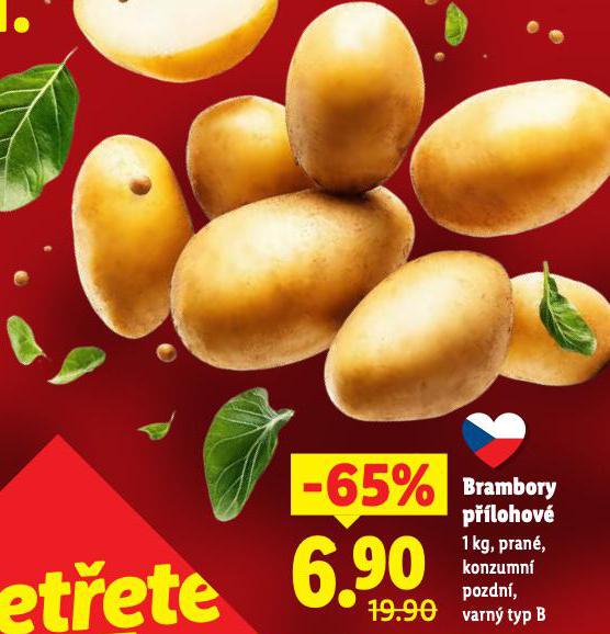 BRAMBORY PŘÍLOHOVÉ