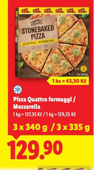 PIZZA QUATTRO FORMAGGI