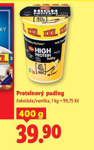 PROTEINOVÝ PUDING