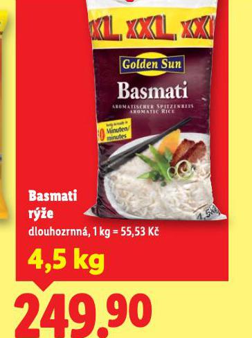 BASMATI RÝŽE