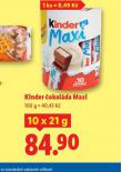 KINDER ČOKOLÁDA MAXI
