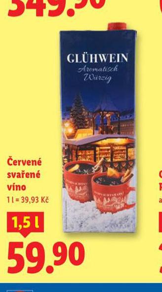 ČERVENÉ SVAŘENÉ VÍNO
