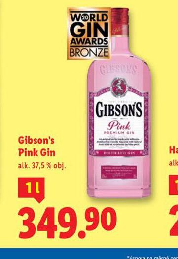 GIBSON´S PINK GIN