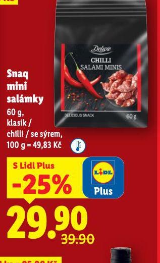 SNAQ MINI SALÁMKY