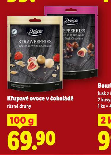 KŘUPAVÉ OVOCE V ČOKOLÁDĚ