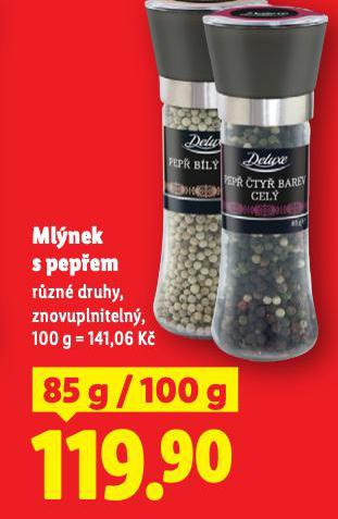 MLÝNEK S PEPŘEM