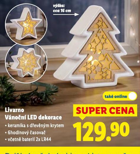 VÁNOČNÍ LED DEKORACE