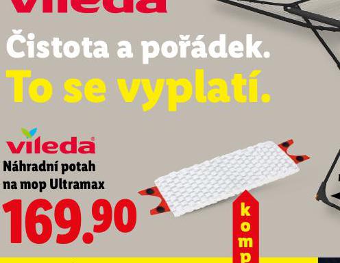NÁHRADNÍ POTAH NA ,MOP ULTRAMAX