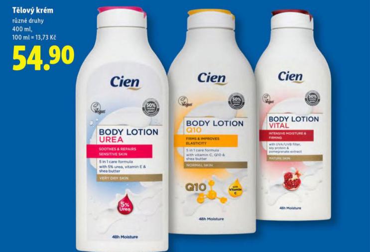 CIEN TĚLOVÝ KRÉM