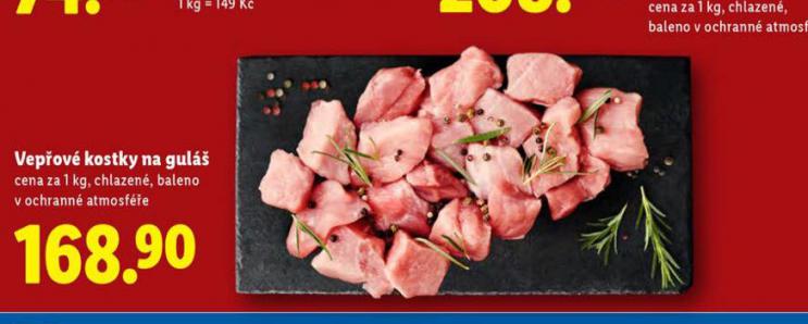 VEPŘOVÉ KOSTKY NA GULÁŠ