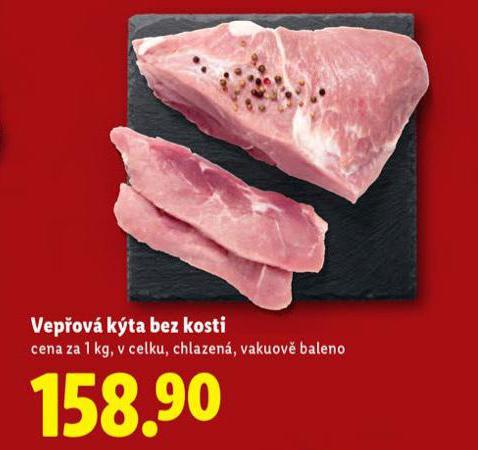 VEPŘOVÁ KÝTA BEZ KOSTI