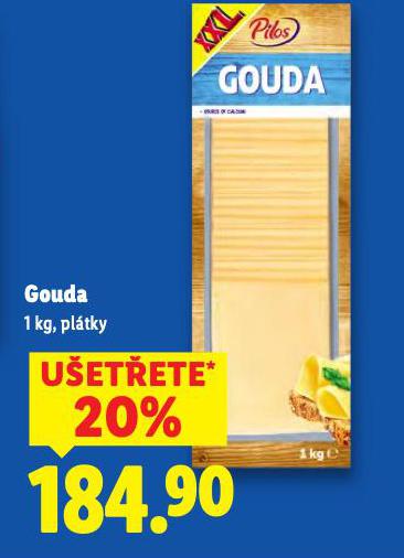 GOUDA PLÁTKY
