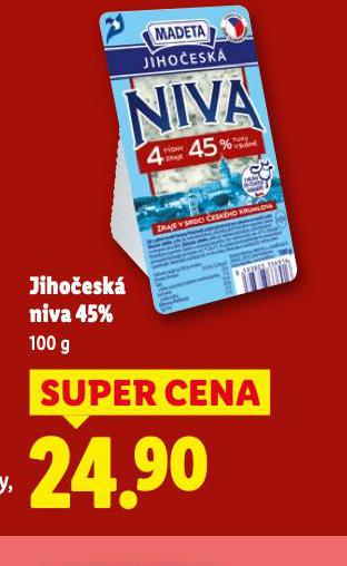 JIHOČESKÁ NIVA 45%
