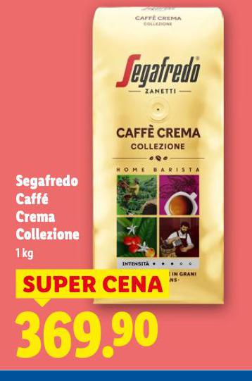 SEGAFREDO CAFFÉ CREMA COLLEZIONE