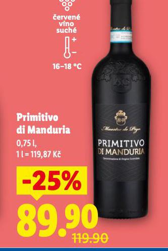 PRIMITIVO DI MANDURIA