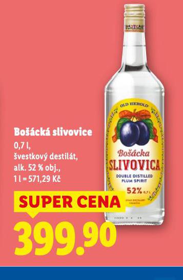 BOŠÁCKÁ SLIVOVICE