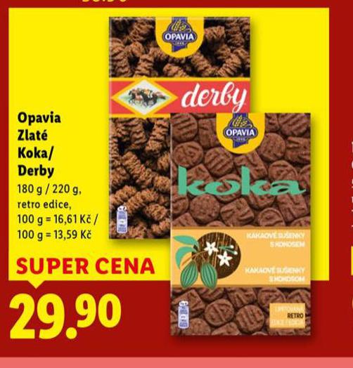 OPAVIA ZLATÉ KOKA / DERBY