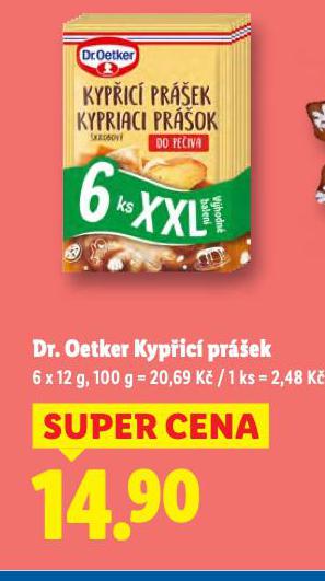 DR. OETKER KYPŘÍCÍ PRÁŠEK