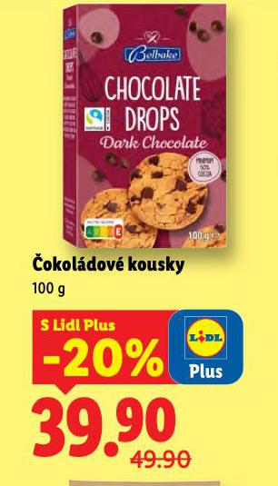 ČOKOLÁDOVÉ KOUSKY