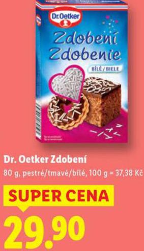 DR. OETKER ZDOBENÍ