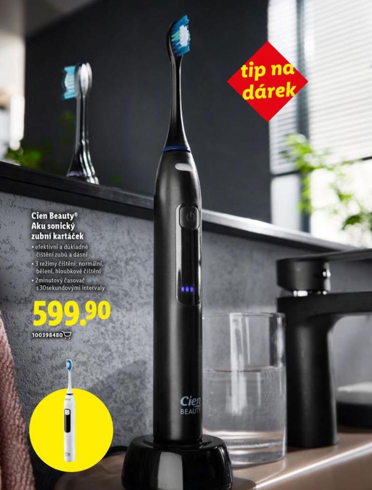 CIEN BEAUTY AKU SONICKÝ ZUBNÍ KARTÁČEK
