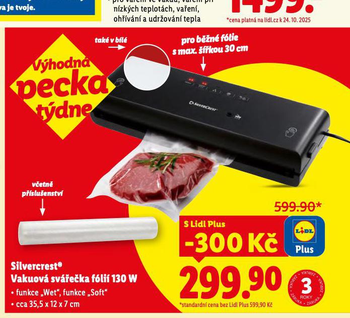 VAKUOVÁ SVÁŘEČKA FÓLIÍ 130 W