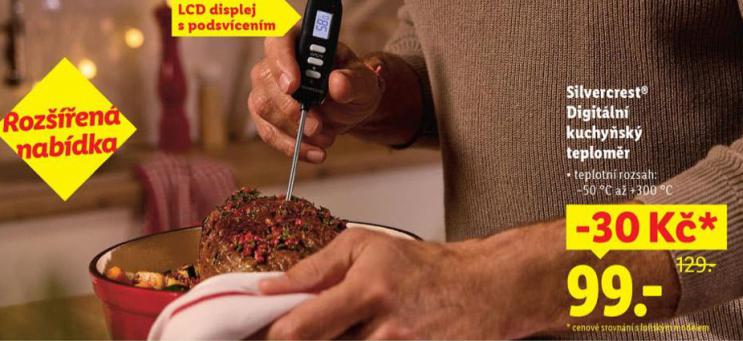 DIGITÁLNÍ KUCHYŇSKÝ TEPLOMĚR