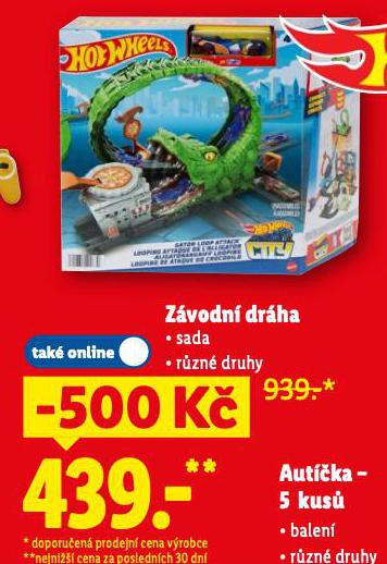 HOT WHEEL ZÁVODNÍ DRÁHA