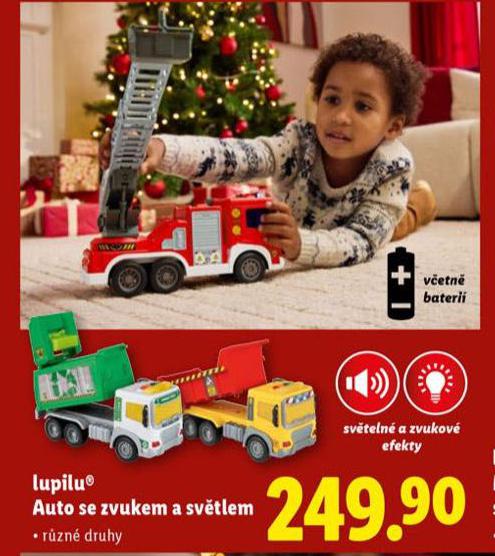 AUTO SE ZVUKEM A SVĚTLEM