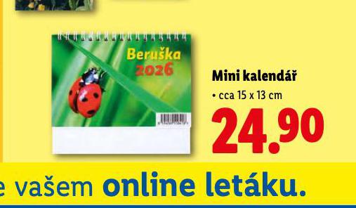 MINI KALENDÁŘ