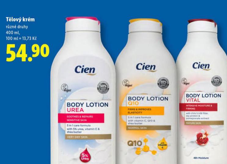 CIEN TĚLOVÝ KRÉM