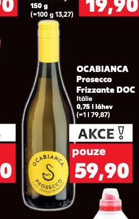 OCABIANCA PROSECCO FRIZZANTE DOC