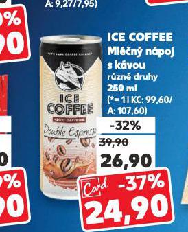 ICE COFFEE MLÉČNÝ NÁPOJ S KÁVOU