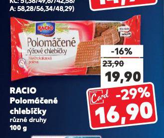 RACIO CHLEBKY POLOMEN