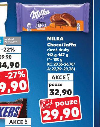 MILKA CHOCO JAFFA