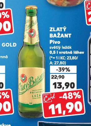 PIVO ZLAT BAANT