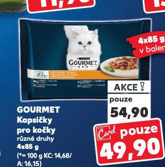 GOURMET KAPSIČKY PRO KOČKY