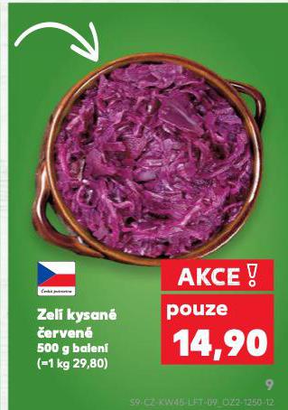 ZELÍ KYSANÉ ČERVENÉ