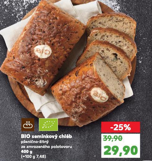 BIO SEMÍNKOVÝ CHLÉB