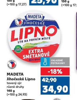 MADETA JIHOESK LIPNO