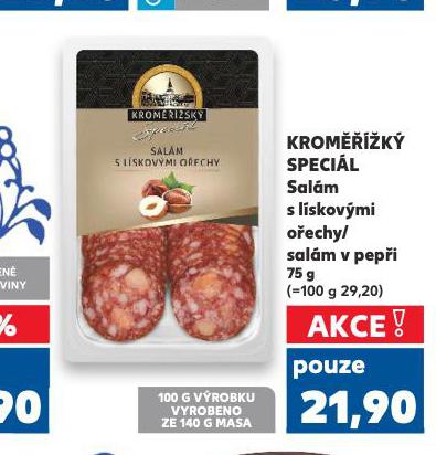 KROM͎SK SPECIL SALM S LSKOVMI OECHY