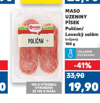 MASO UZENINY PSEK POLIAN