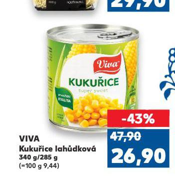 VIVA KUKUŘICE LAHŮDKOVÁ