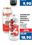 PIVO BUDWEISER BUDVAR