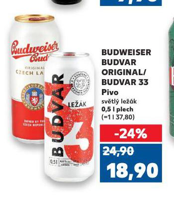 PIVO BUDVAR 33