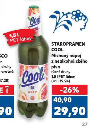 STAROPRAMEN COOL 