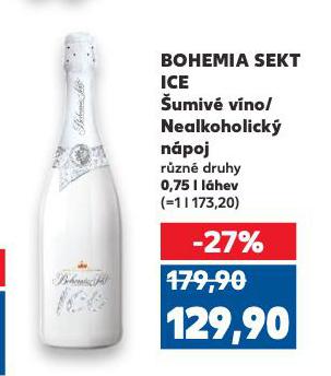 BOHEMIA SEKT ICE NEALKOHOLICK NPOJ