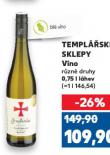 TEMPLÁŘSKÉ SKLEPY VÍNO