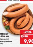 UZENINY PŘÍBRAM SLOVENSKÝ TOČENÝ SALÁM
