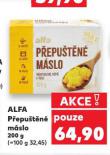 ALFA PŘEPUŠTĚNÉ MÁSLO